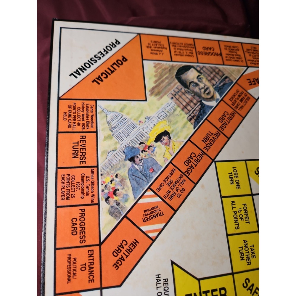 Vintage Black History Progress Game 1982 Black Heritage Home School Complete - Picture 8 of 8